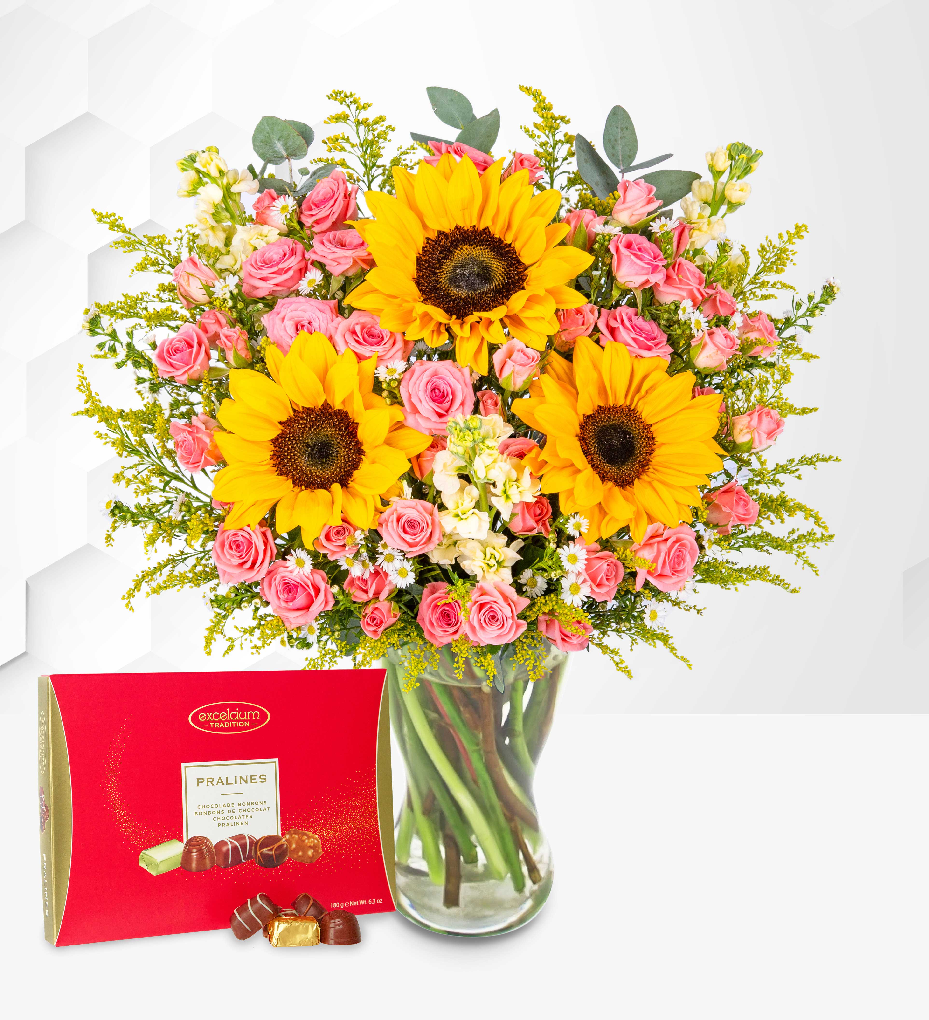 Sunflower Meadows with Chocolates Prestige Flowers