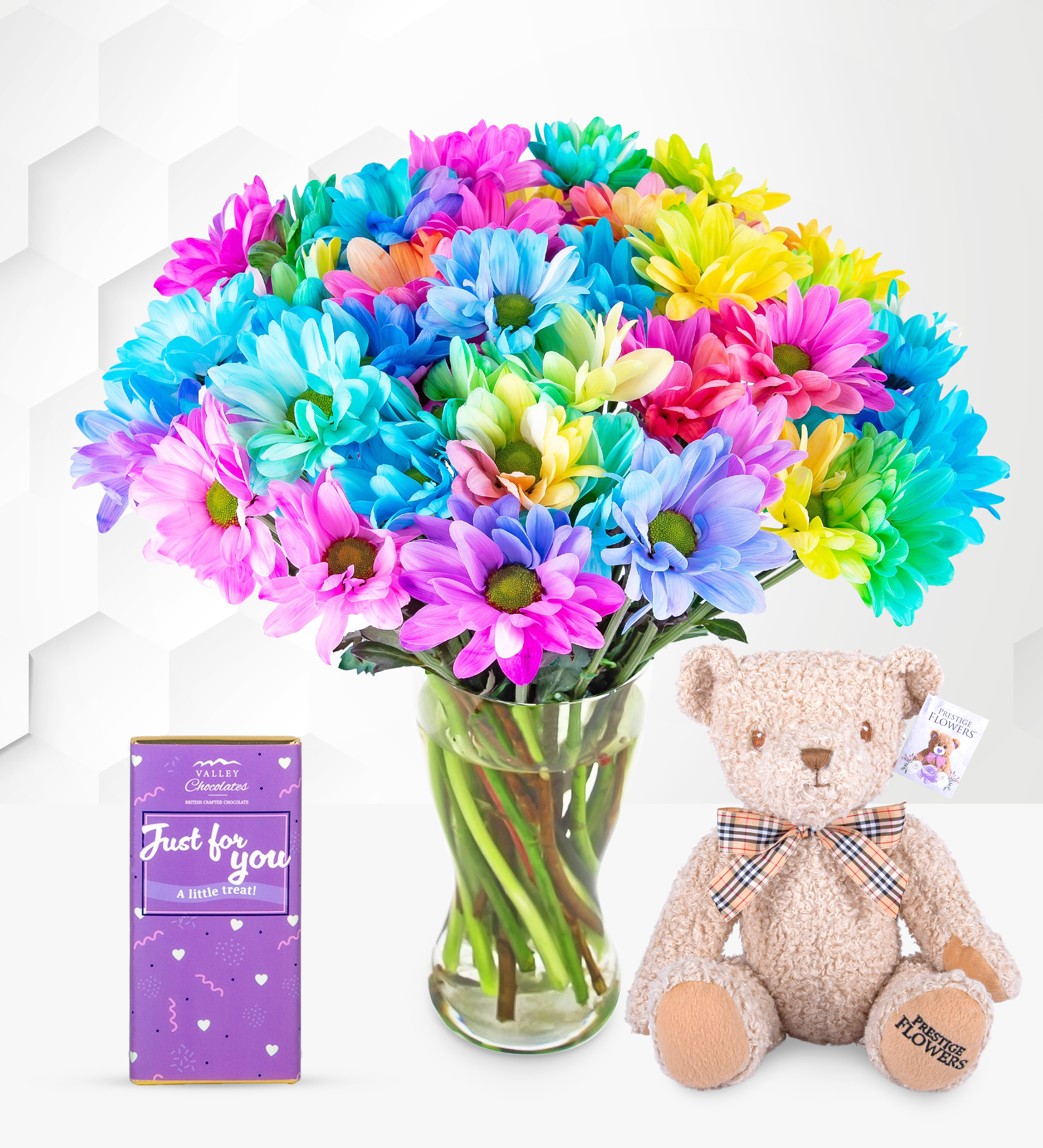 Rainbow Joy Just For You Gift Prestige Flowers