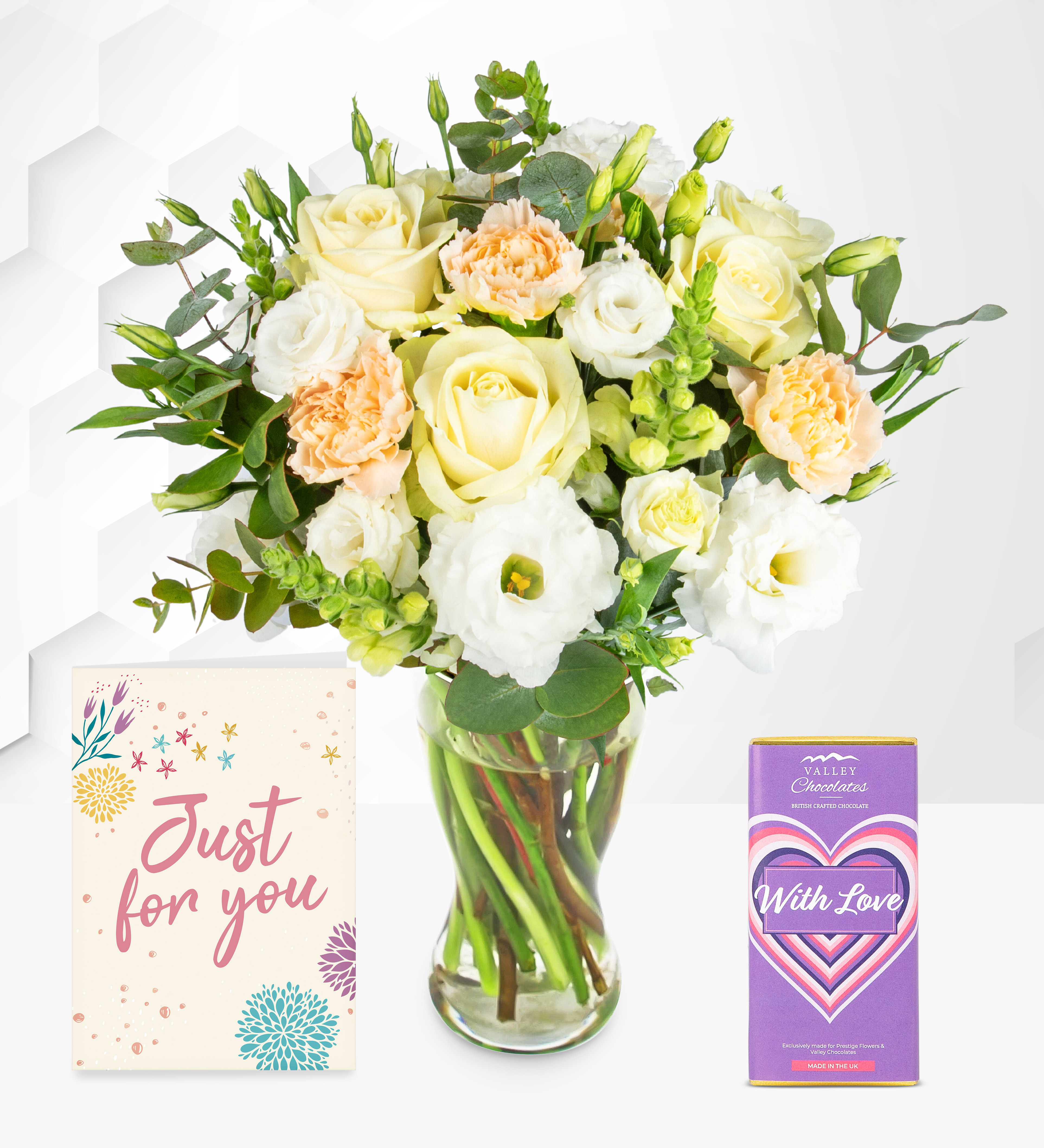 Shyra The Floral Joy & Wine Gift Set